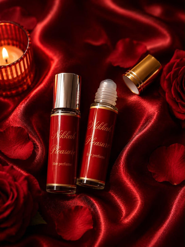 His and her roll-on perfumes